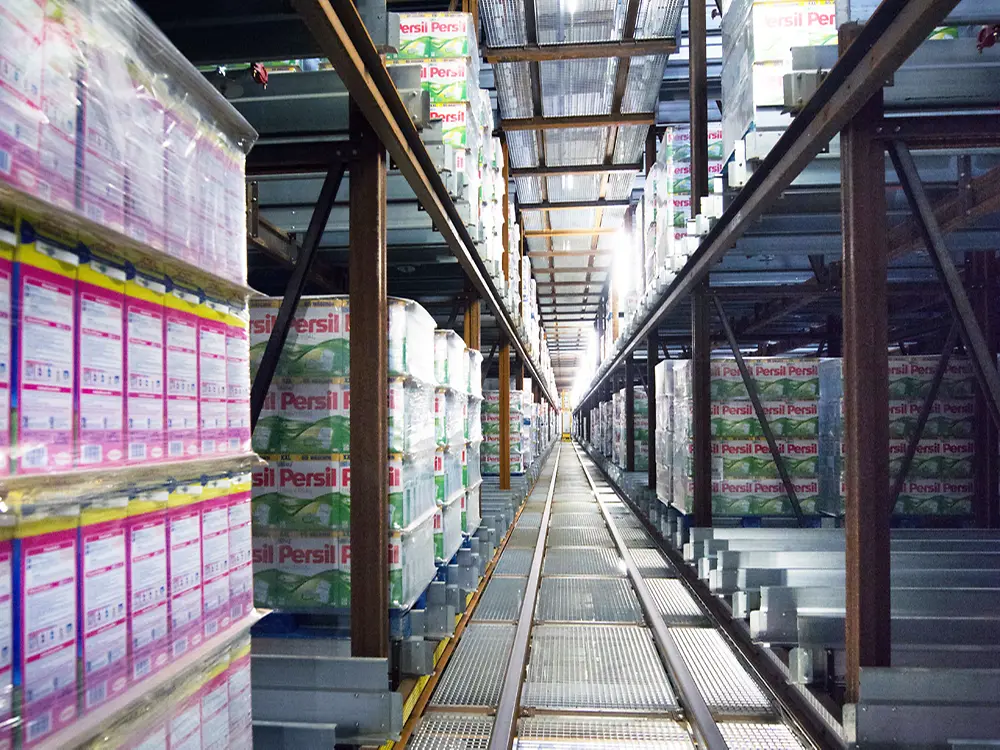 Henkel Laundry & Home Care fully automated storage facility