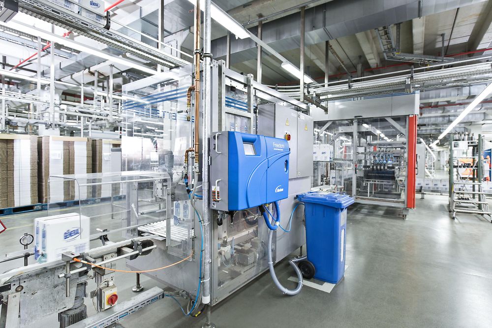 
“Freedom”-system in the Henkel liquid laundry detergent production facility in Dusseldorf