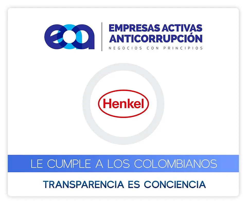 Henkel ingresa al listado de Empresas Activas Anticorrupción
