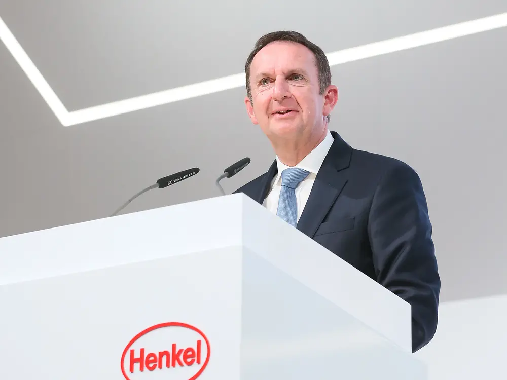 
Henkel CEO Hans Van Bylen